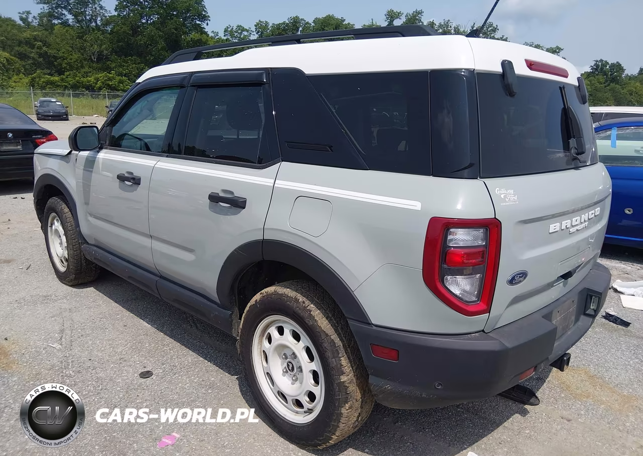 2024 Ford Bronco Sport Heritage VIN:3FMCR9G69RRF01821 - 3