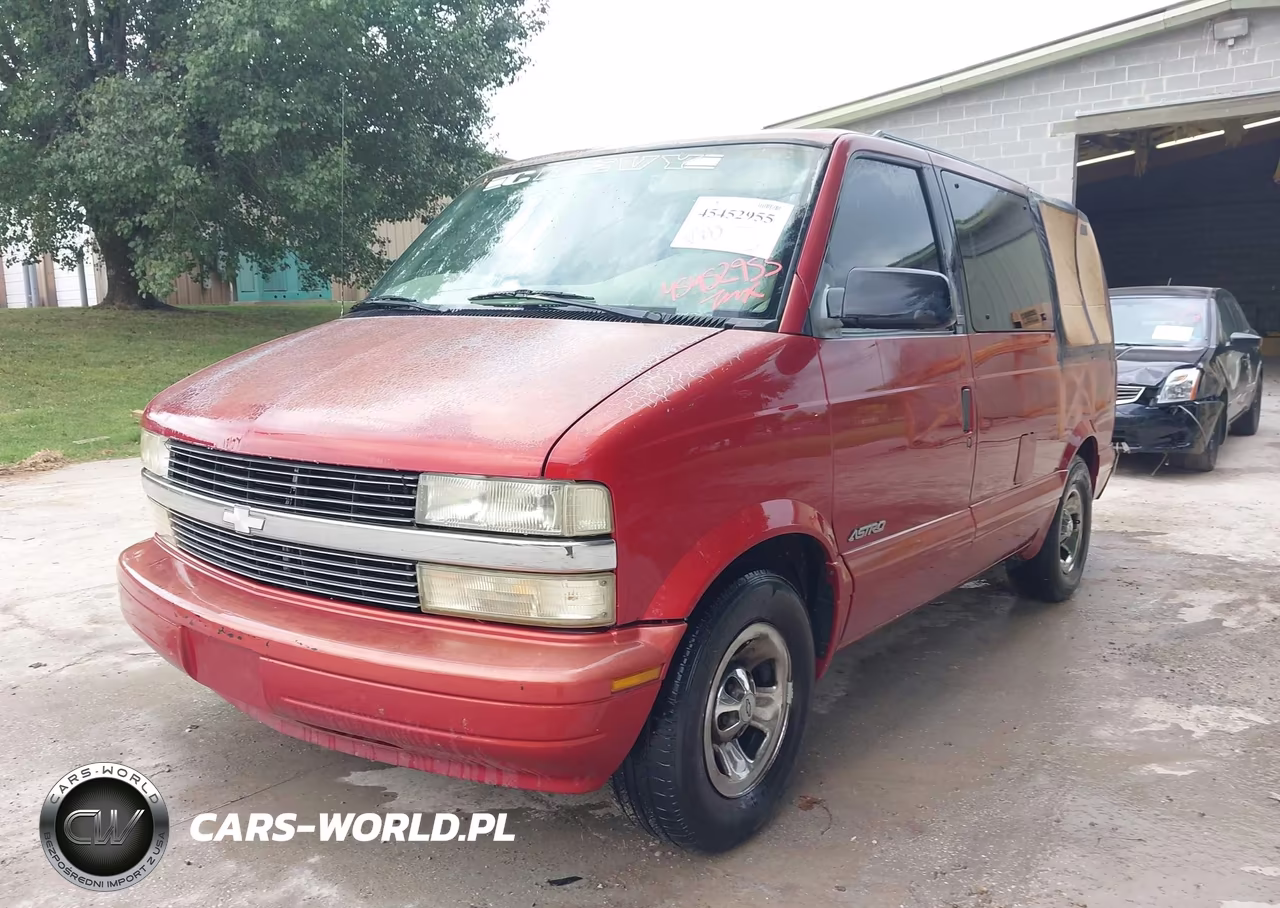 1998 Chevrolet Astro Passenger VIN:1GNDM19W8WB153622 - 2