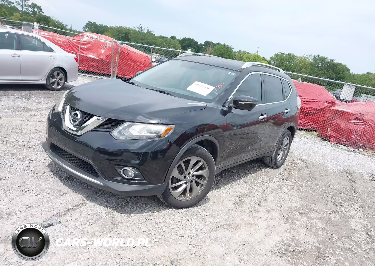 2015 Nissan Rogue Sl VIN:5N1AT2MT1FC889440 - 2