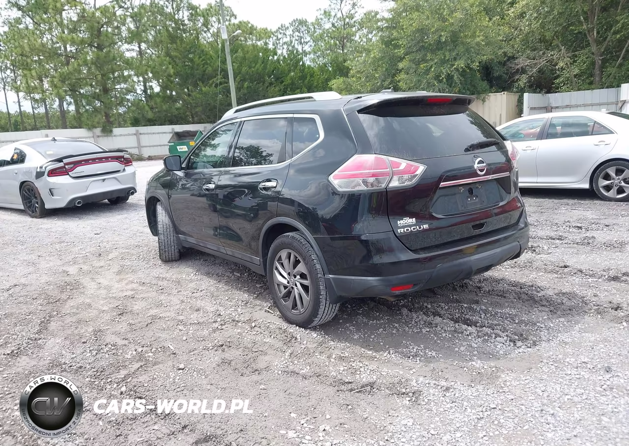 2015 Nissan Rogue Sl VIN:5N1AT2MT1FC889440 - 3