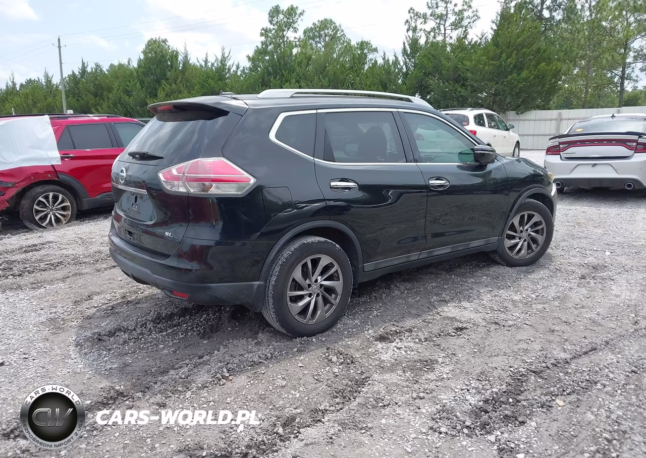 2015 Nissan Rogue Sl VIN:5N1AT2MT1FC889440 - 4