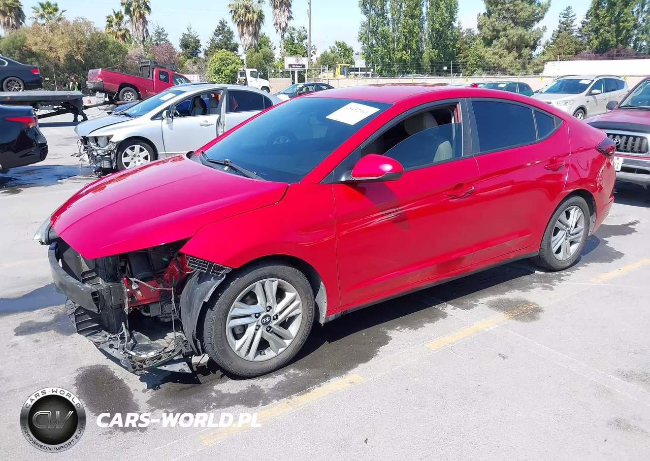 2020 Hyundai Elantra Sel VIN:5NPD84LF6LH603141 - 2