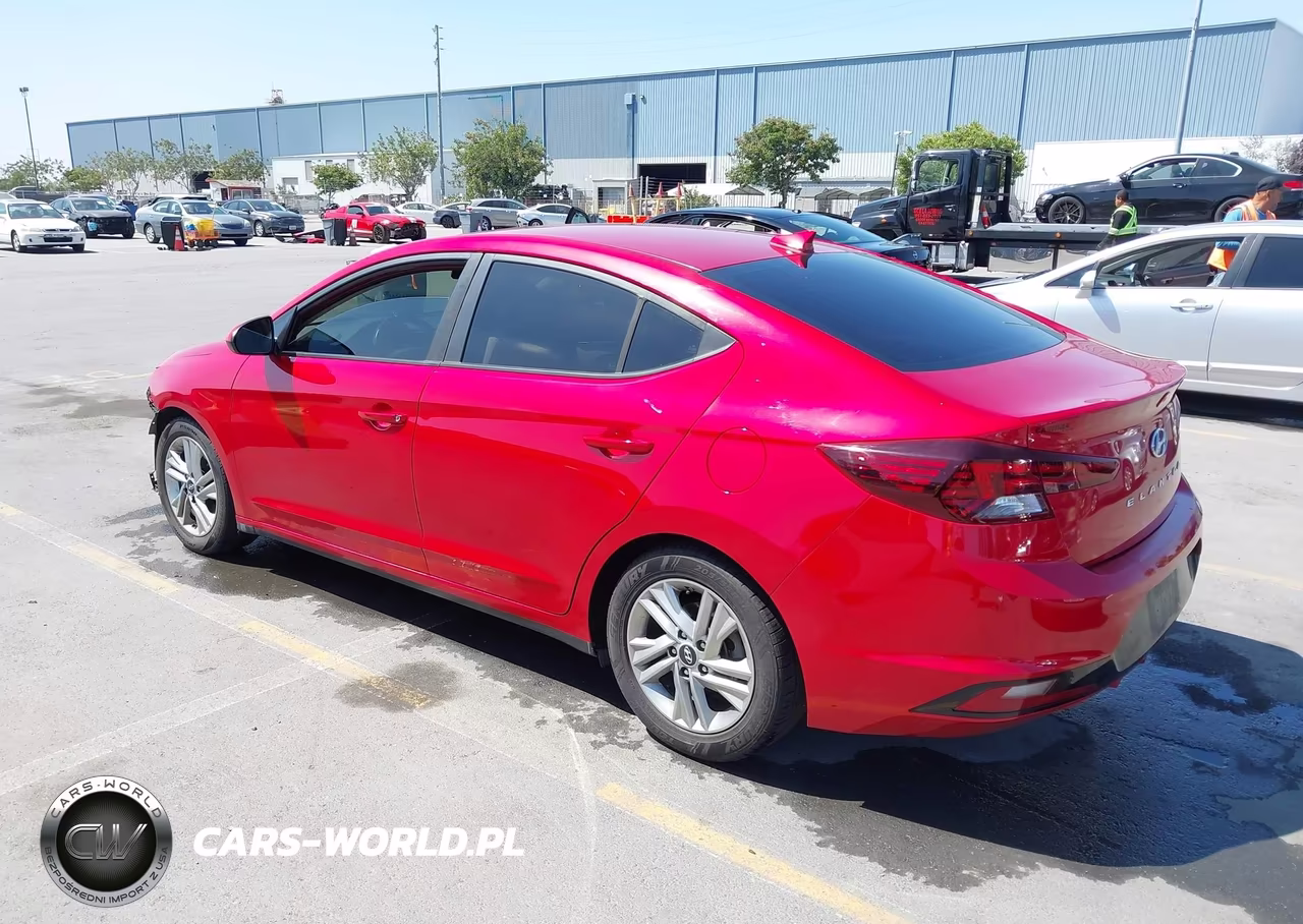 2020 Hyundai Elantra Sel VIN:5NPD84LF6LH603141 - 3