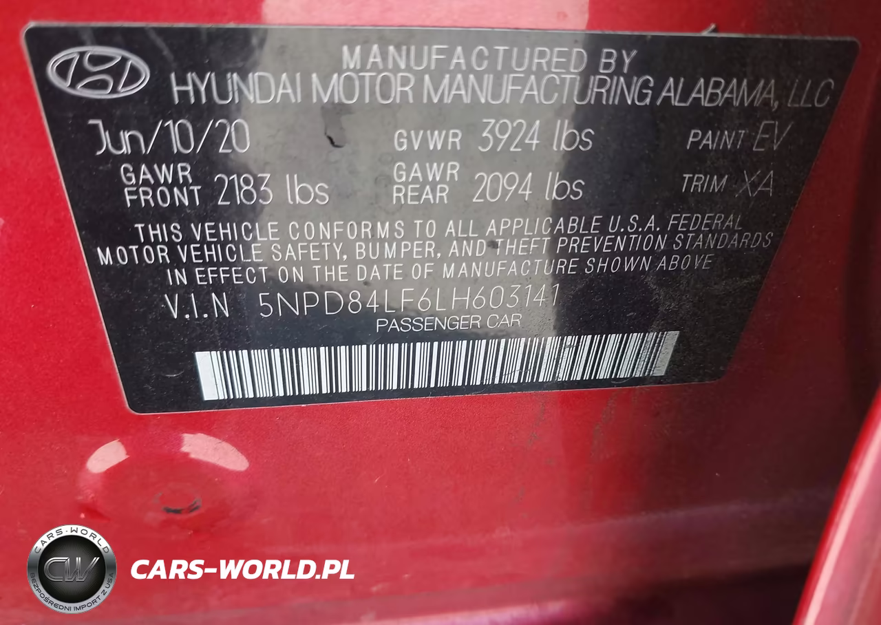 2020 Hyundai Elantra Sel VIN:5NPD84LF6LH603141 - 9