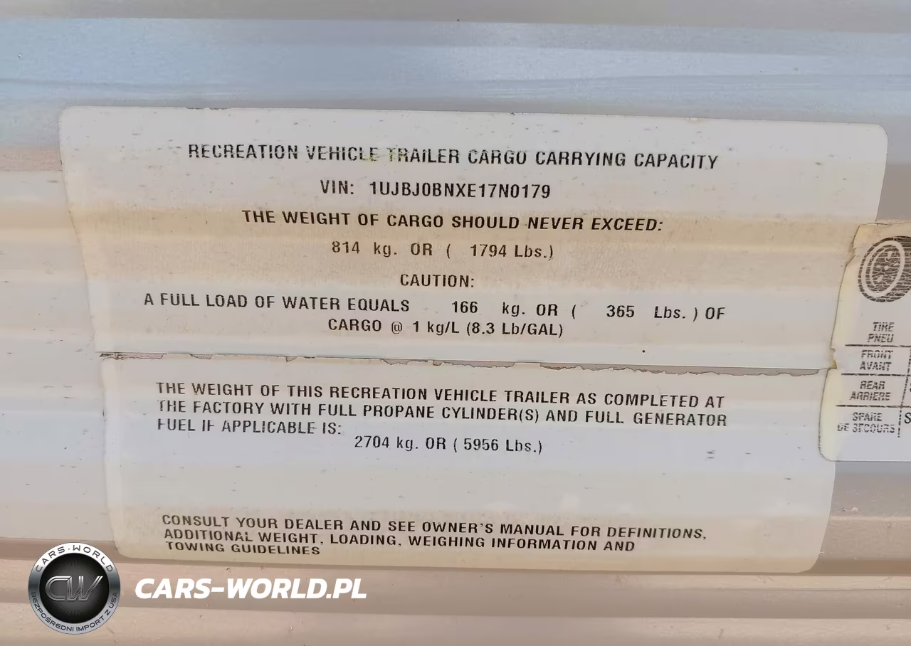 2014 Jayco Other VIN:1UJBJ0BNXE17N0179 - 9