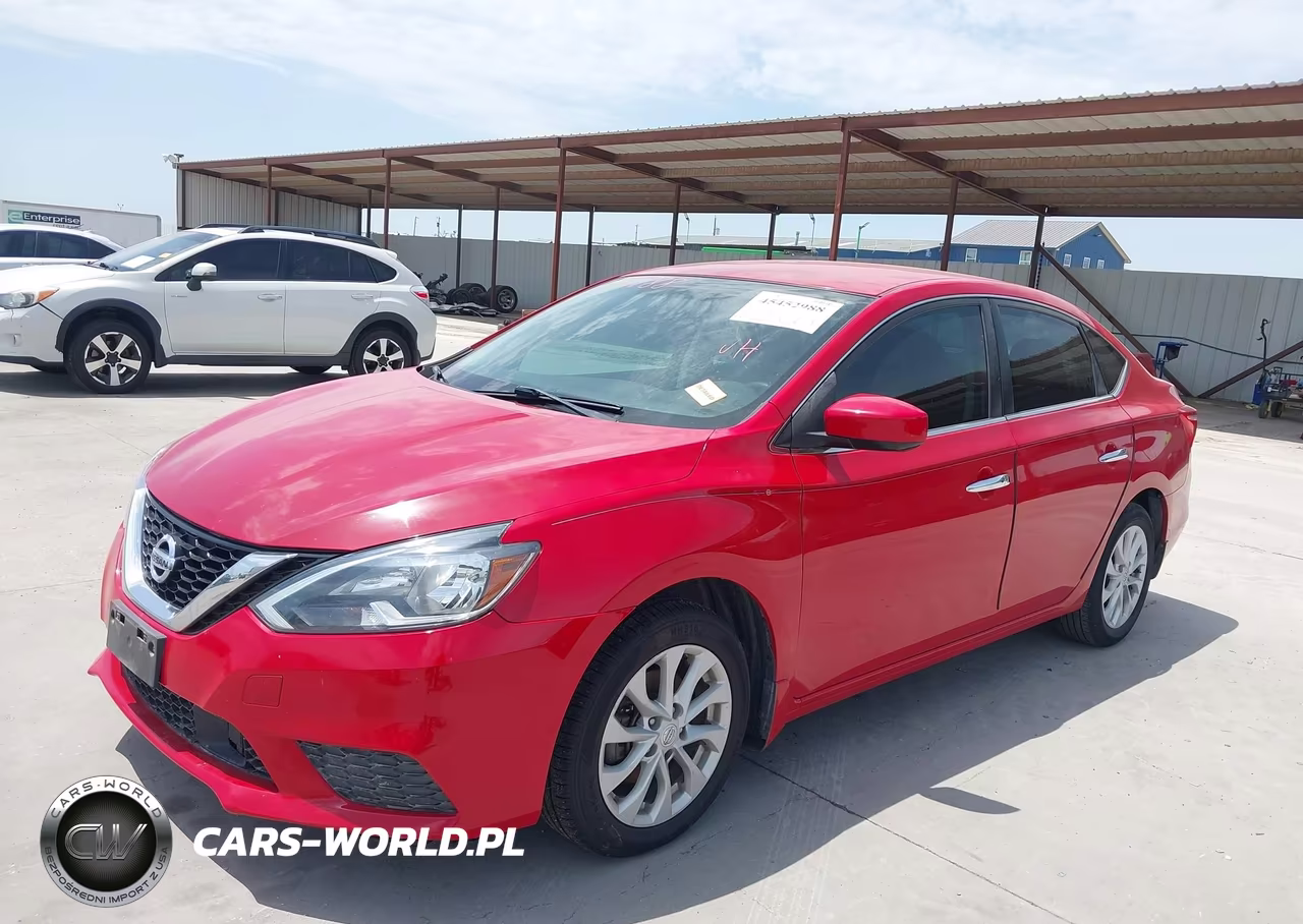 2019 Nissan Sentra Sv VIN:3N1AB7AP2KY284987 - 2