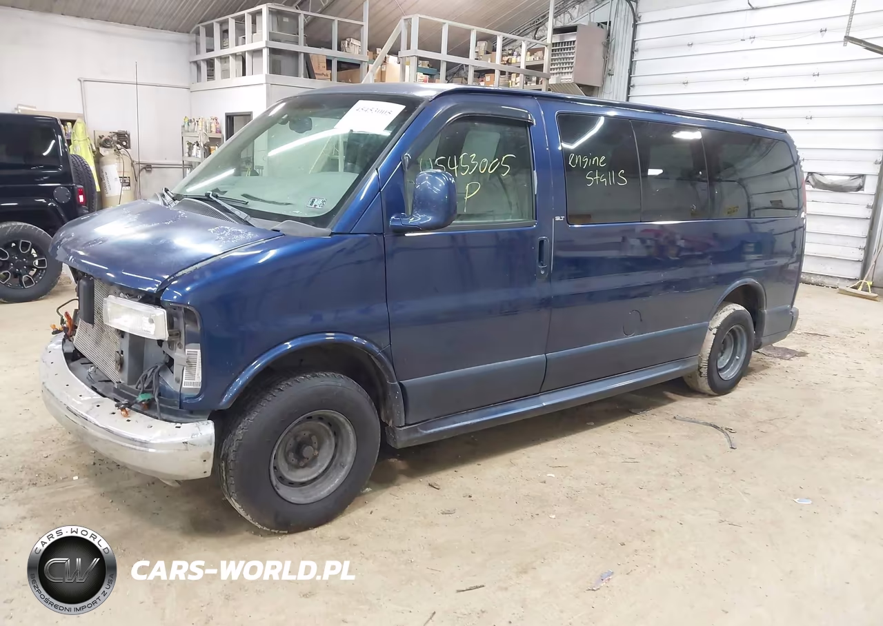 2001 GMC Savana Slt VIN:1GKFG65R111228086 - 2