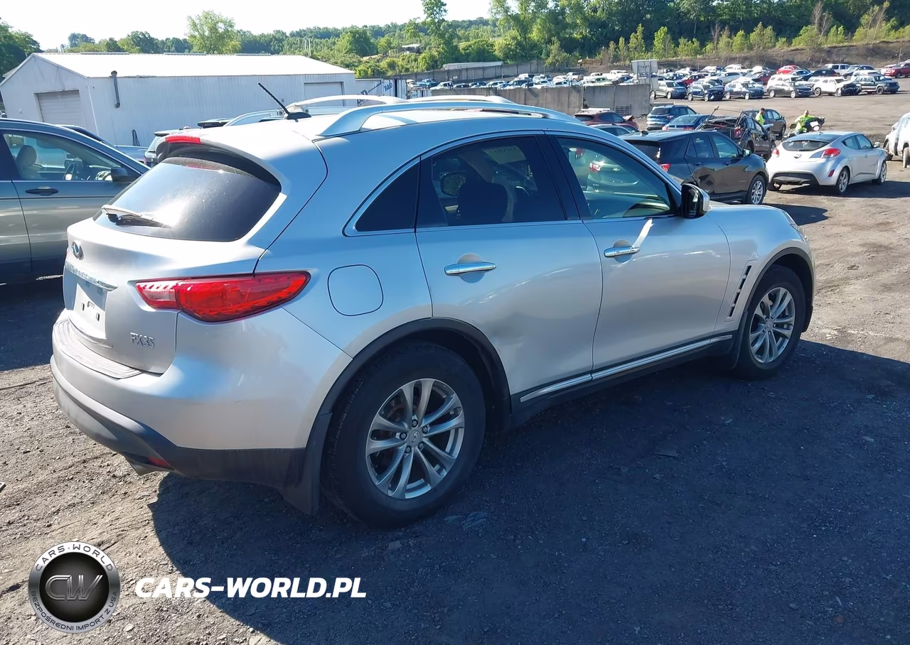 2009 Infiniti Fx35 VIN:JNRAS18W09M156932 - 4