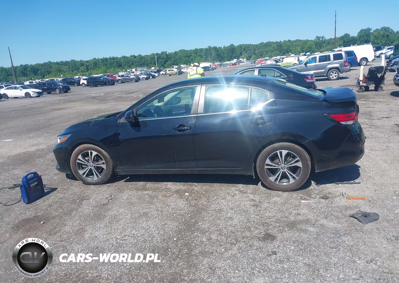 2020 Nissan Sentra Sv Xtronic Cvt VIN:3N1AB8CV0LY254776 - 14