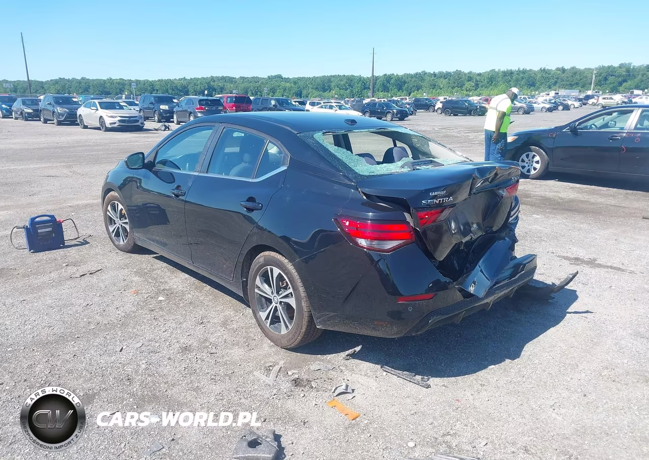 2020 Nissan Sentra Sv Xtronic Cvt VIN:3N1AB8CV0LY254776 - 3