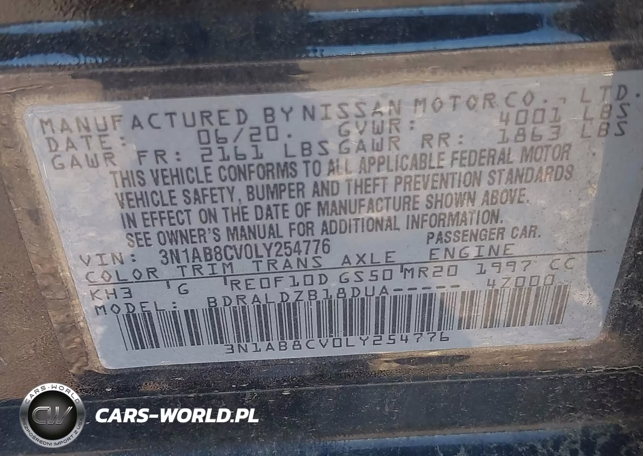 2020 Nissan Sentra Sv Xtronic Cvt VIN:3N1AB8CV0LY254776 - 9