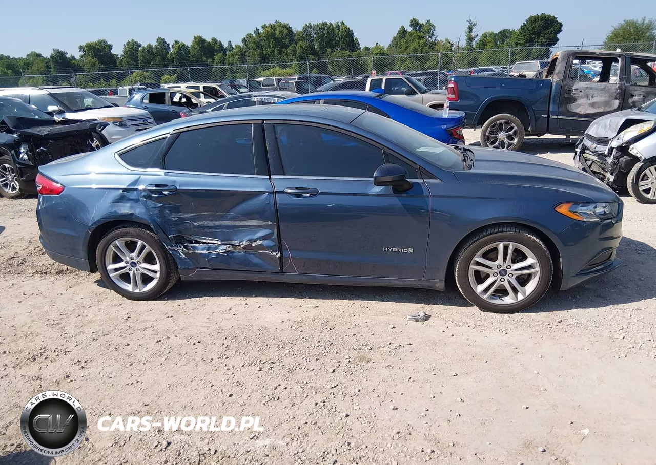 2018 Ford Fusion Hybrid Se VIN:3FA6P0LU6JR169578 - 13