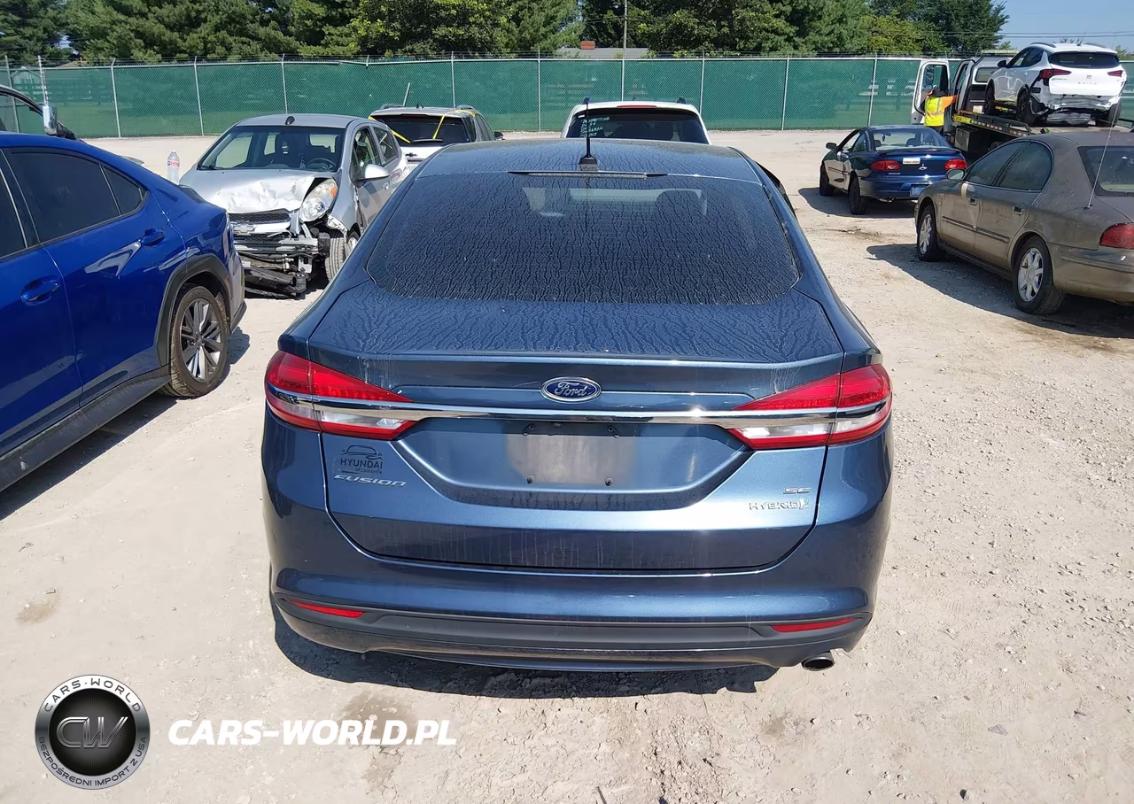 2018 Ford Fusion Hybrid Se VIN:3FA6P0LU6JR169578 - 16