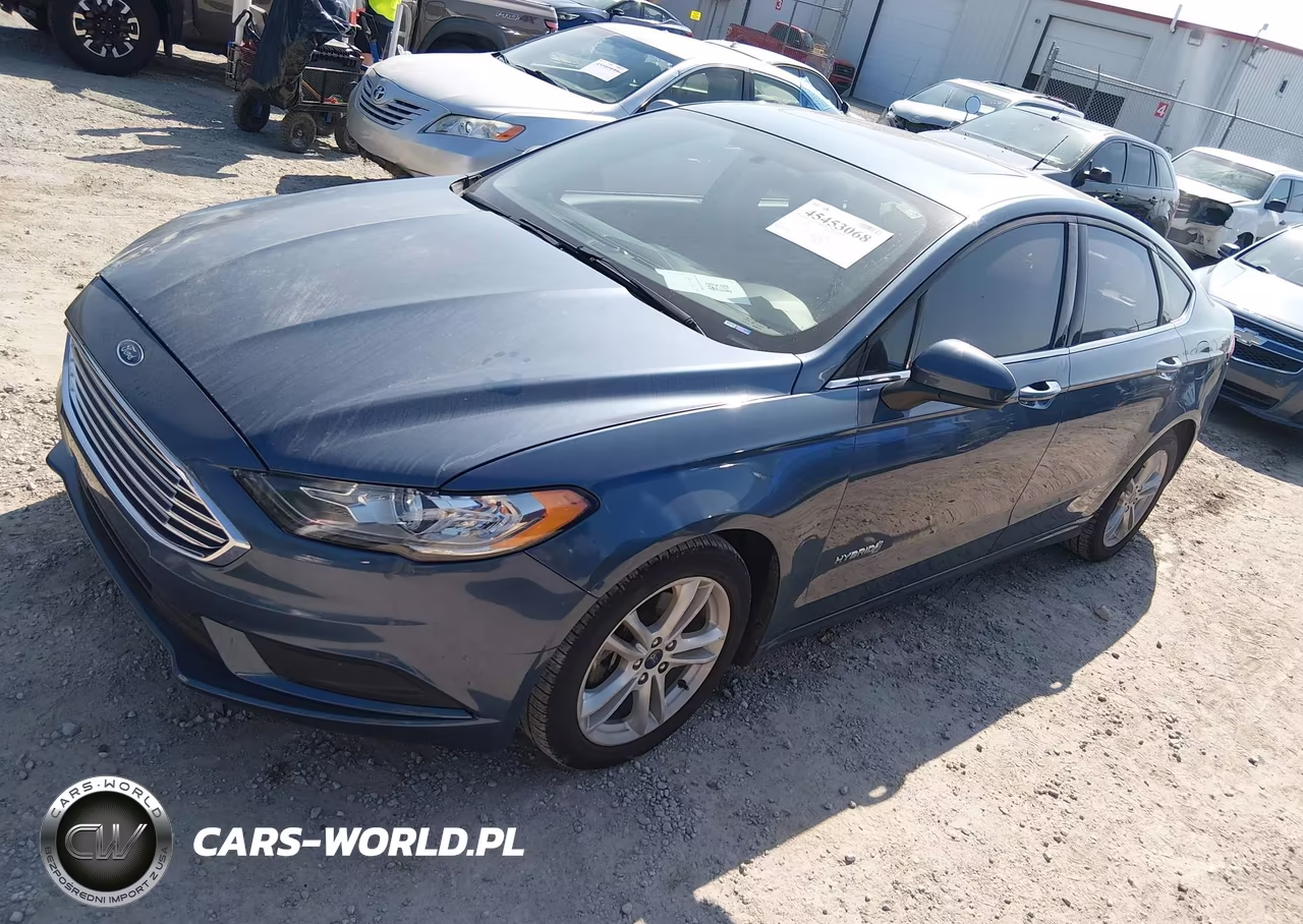 2018 Ford Fusion Hybrid Se VIN:3FA6P0LU6JR169578 - 2