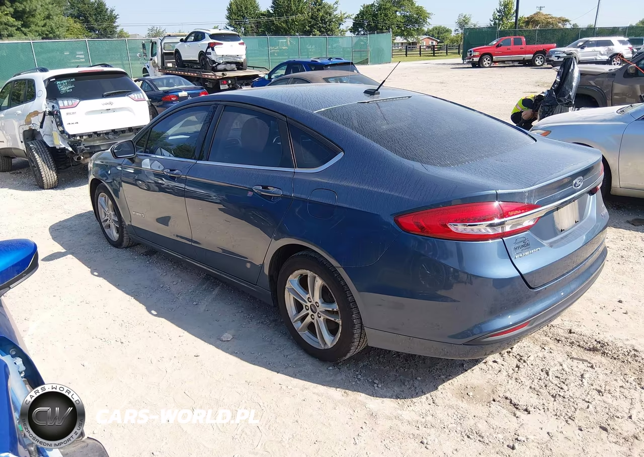 2018 Ford Fusion Hybrid Se VIN:3FA6P0LU6JR169578 - 3