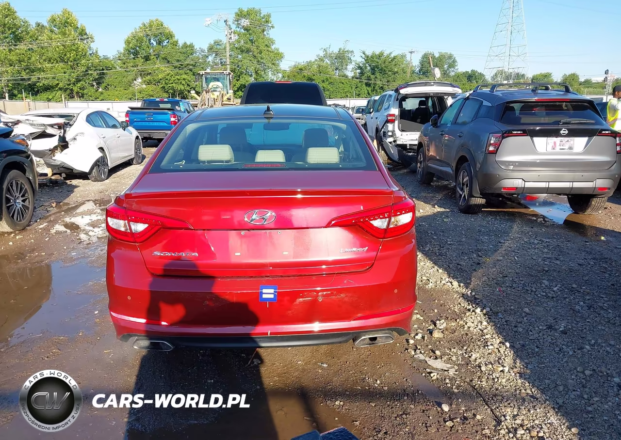 2015 Hyundai Sonata Limited VIN:5NPE34AF1FH252830 - 17