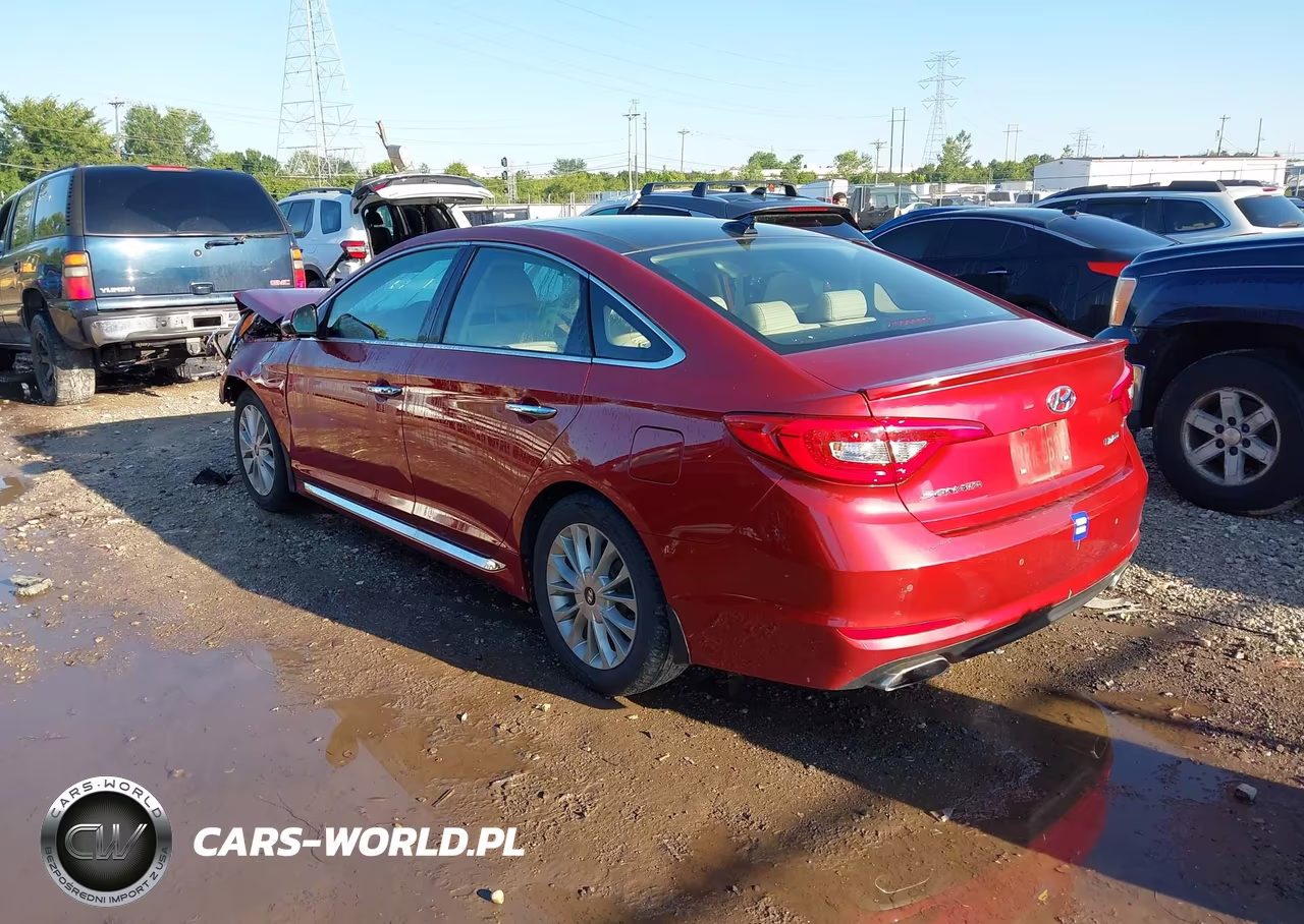 2015 Hyundai Sonata Limited VIN:5NPE34AF1FH252830 - 3
