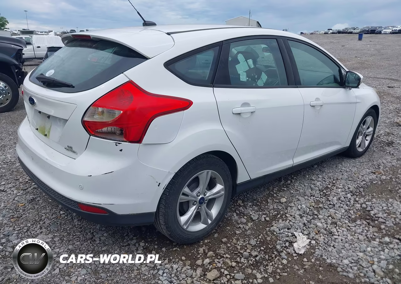2014 Ford Focus Se VIN:1FADP3K22EL262661 - 4