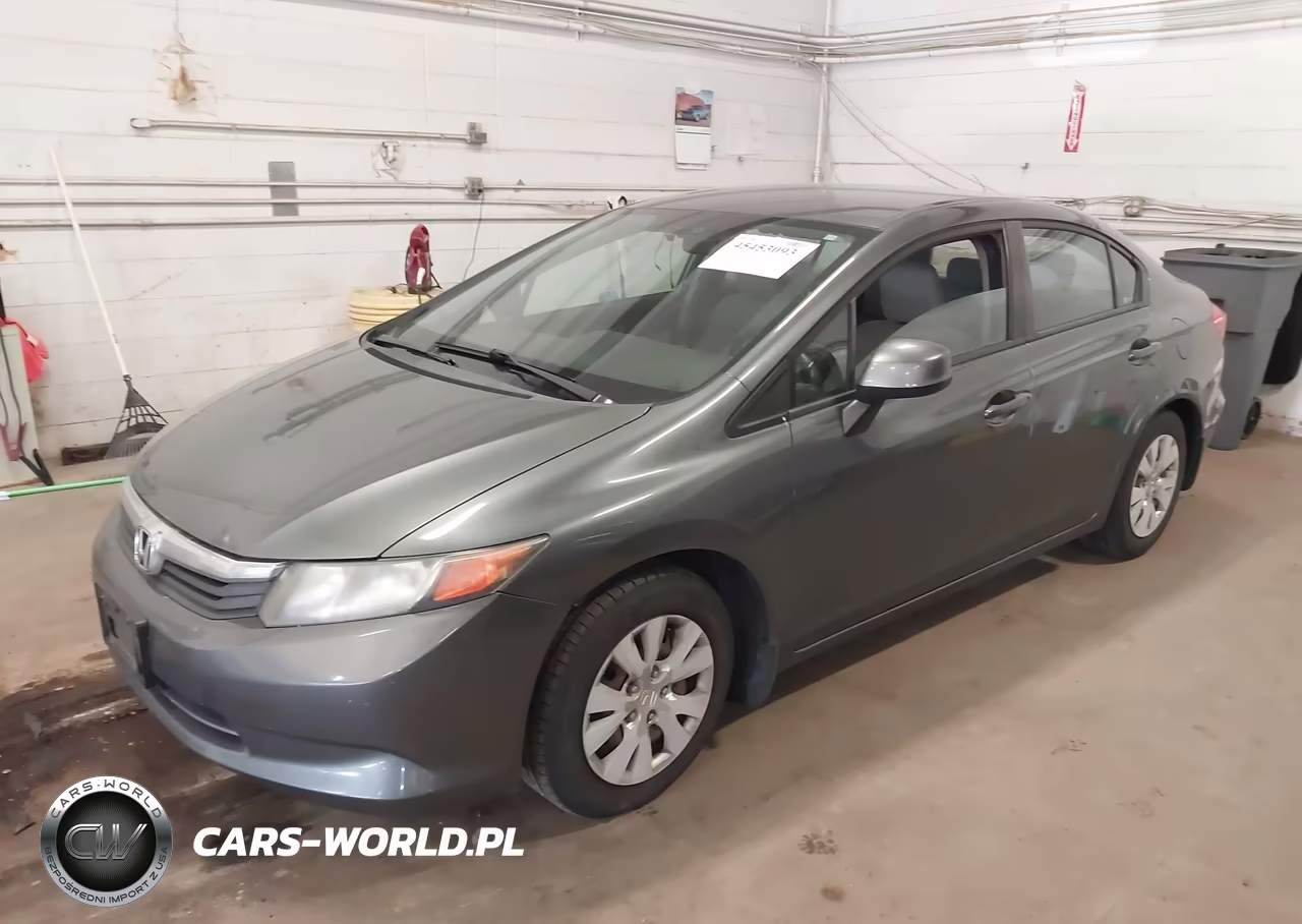 2012 Honda Civic Lx VIN:19XFB2F51CE098258 - 2