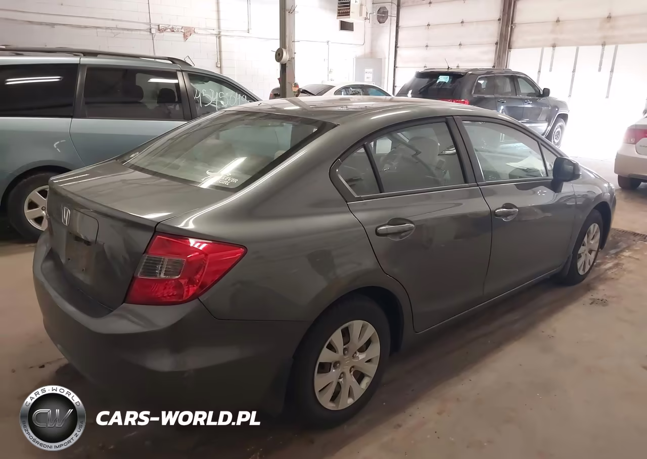2012 Honda Civic Lx VIN:19XFB2F51CE098258 - 4