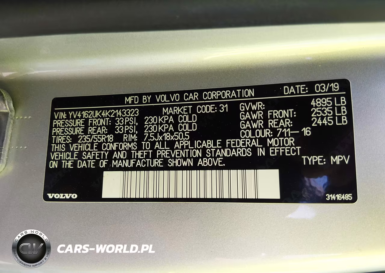 2019 Volvo Xc40 T5 Momentum VIN:YV4162UK4K2143323 - 9