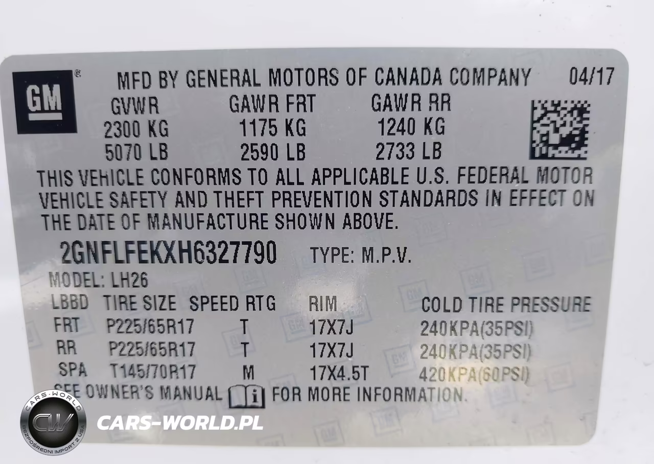2017 Chevrolet Equinox Lt VIN:2GNFLFEKXH6327790 - 9