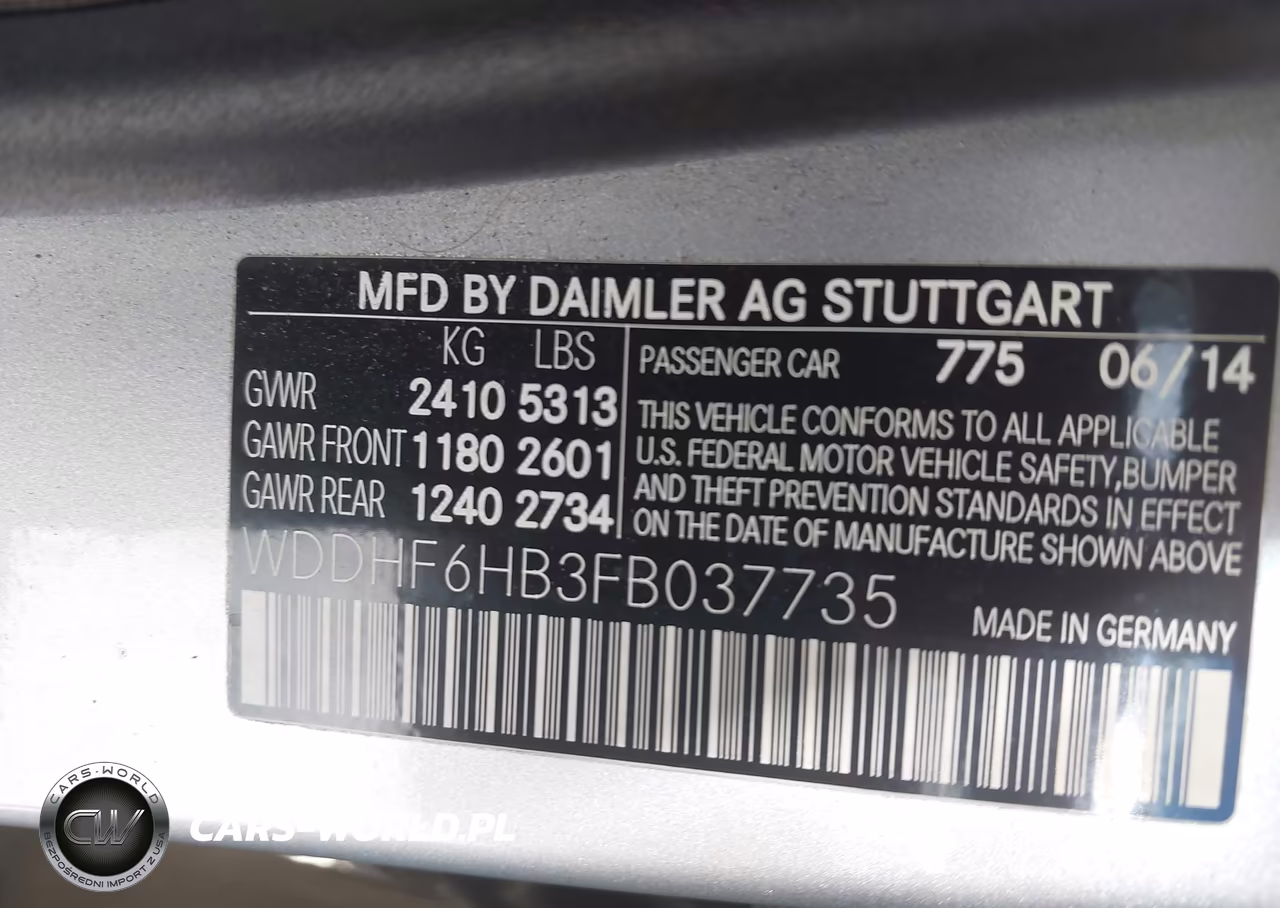 2015 Mercedes-Benz E 400 4Matic VIN:WDDHF6HB3FB037735 - 9