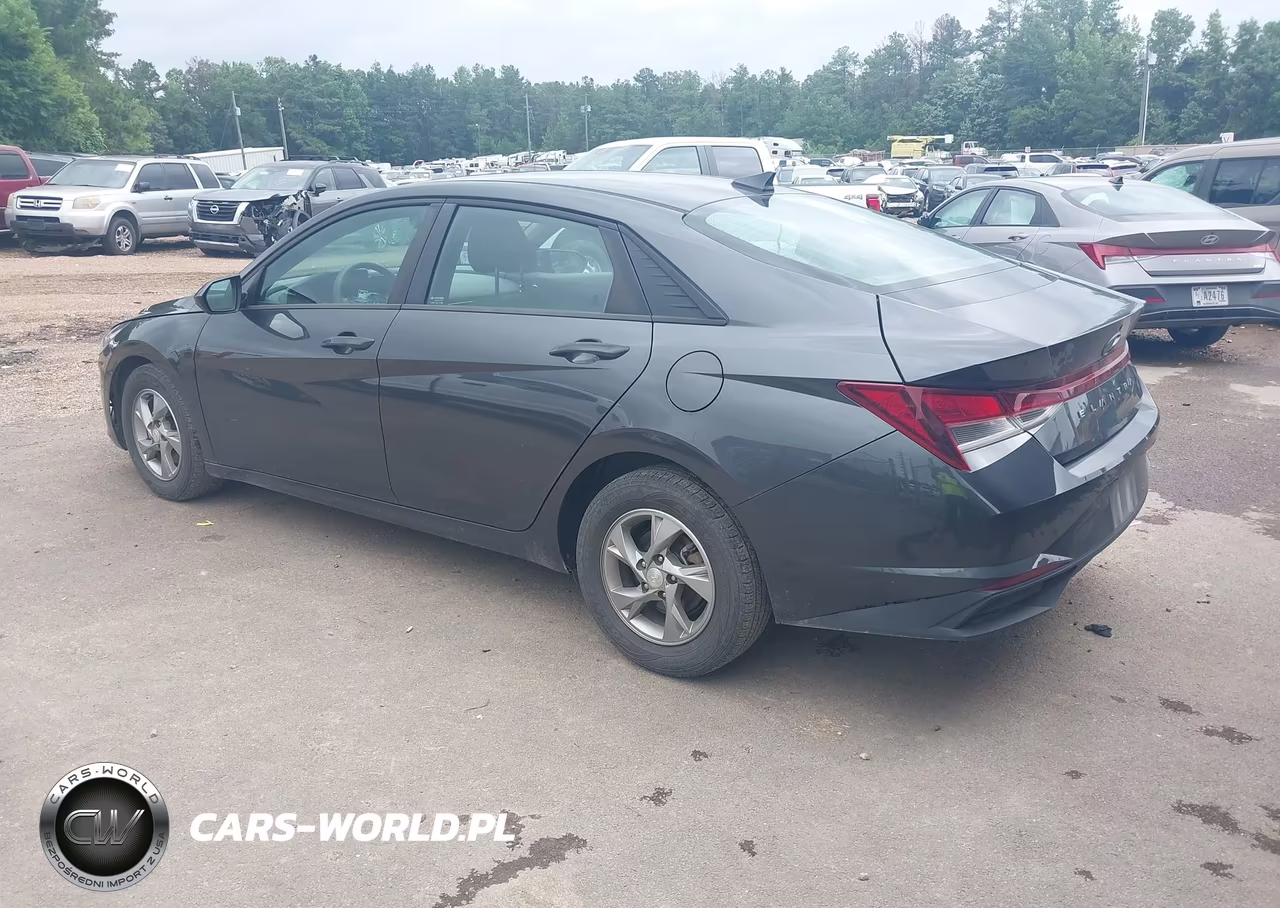2021 Hyundai Elantra Se VIN:5NPLL4AG9MH047303 - 3