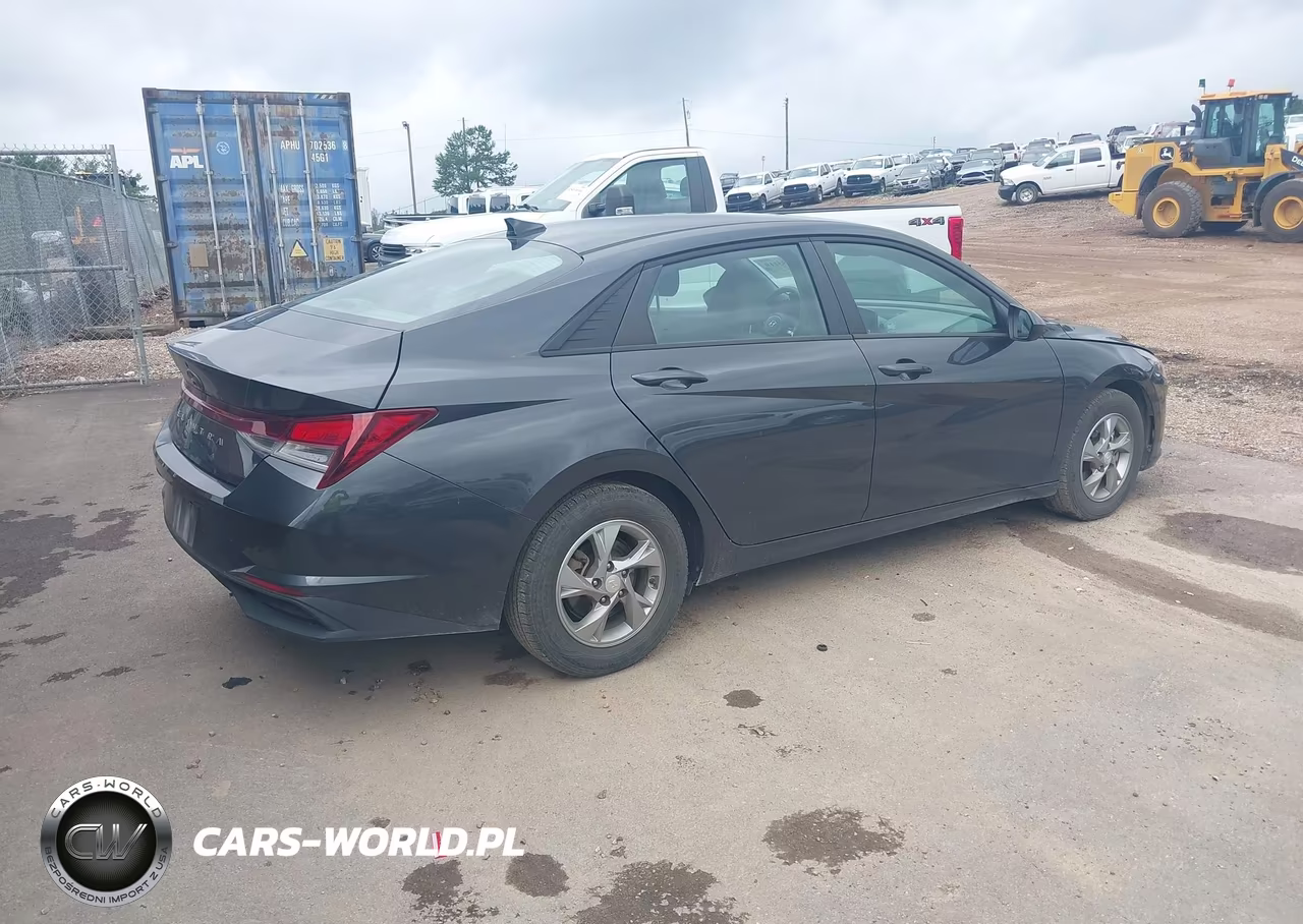 2021 Hyundai Elantra Se VIN:5NPLL4AG9MH047303 - 4