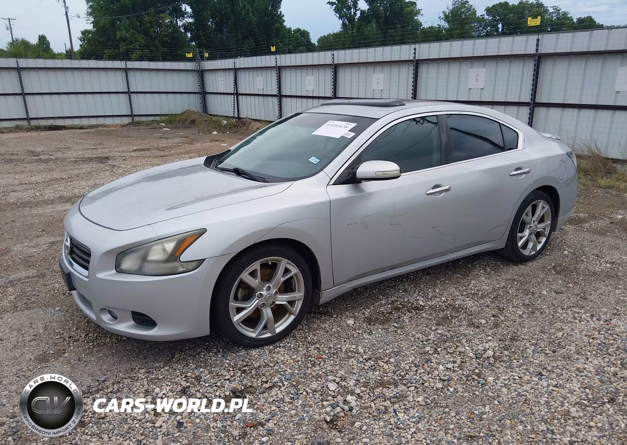 2012 Nissan Maxima 3.5 Sv VIN:1N4AA5APXCC814787 - 2