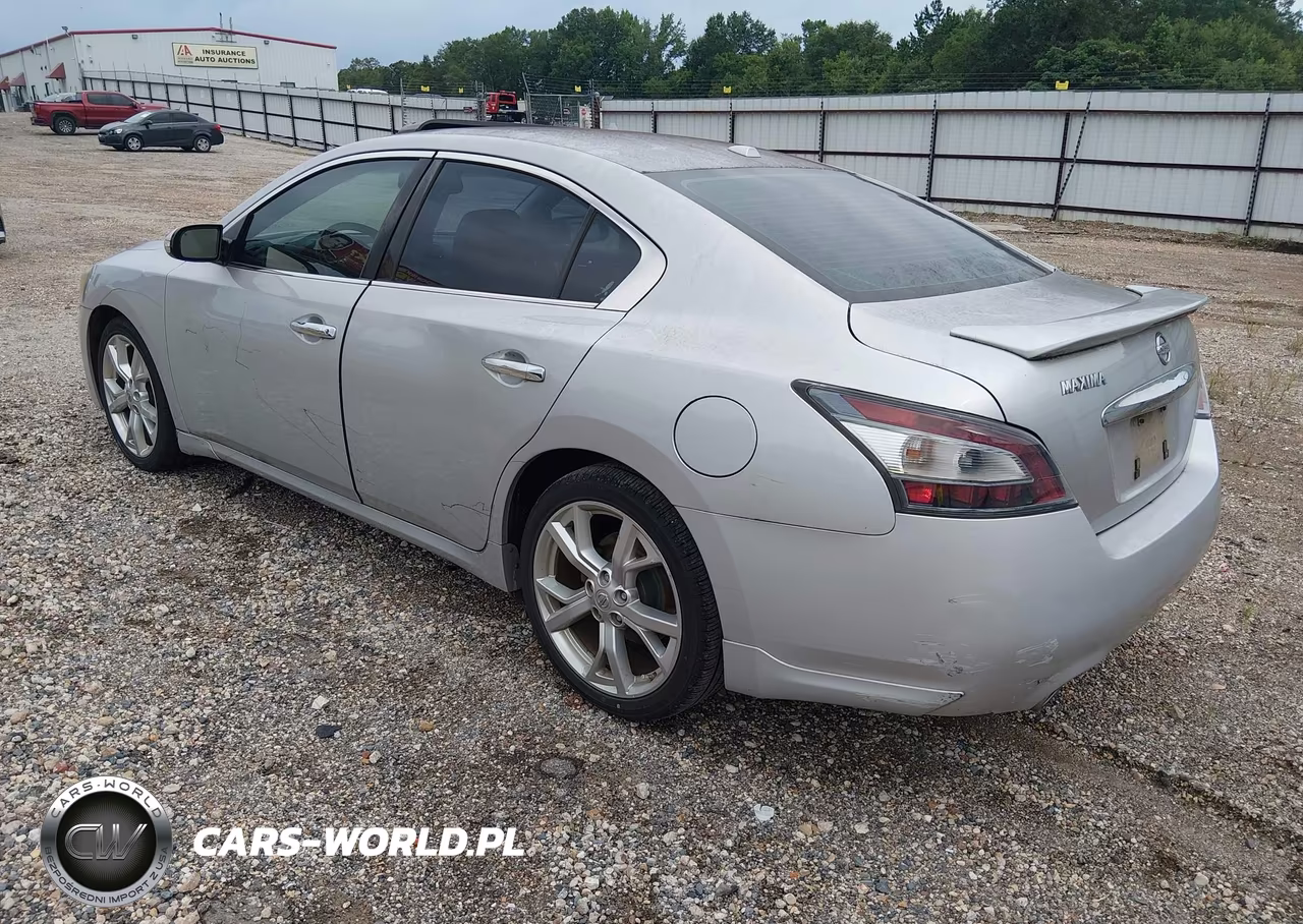 2012 Nissan Maxima 3.5 Sv VIN:1N4AA5APXCC814787 - 3