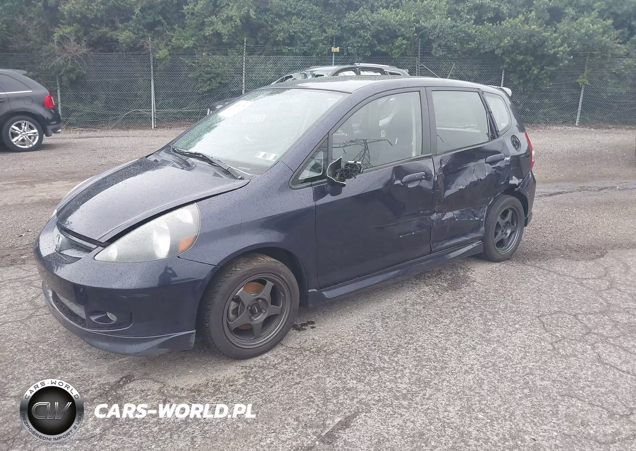 2008 Honda Fit Sport VIN:JHMGD37698S038405 - 2