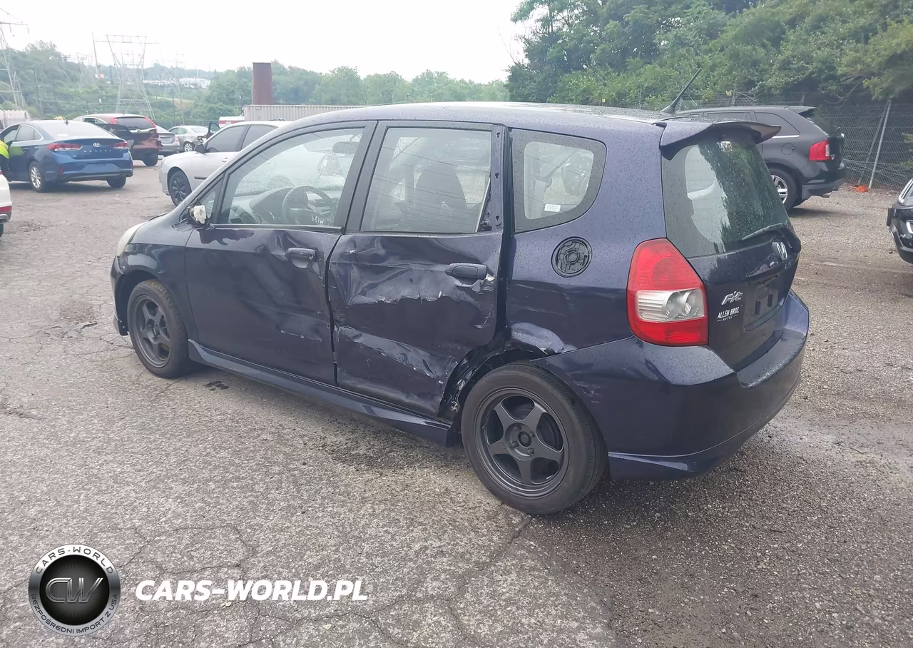 2008 Honda Fit Sport VIN:JHMGD37698S038405 - 3