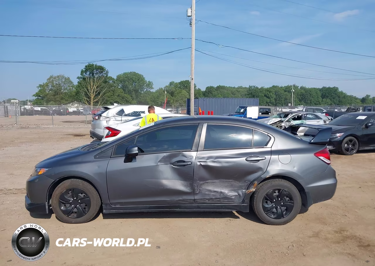 2013 Honda Civic Lx VIN:2HGFB2F58DH565571 - 13