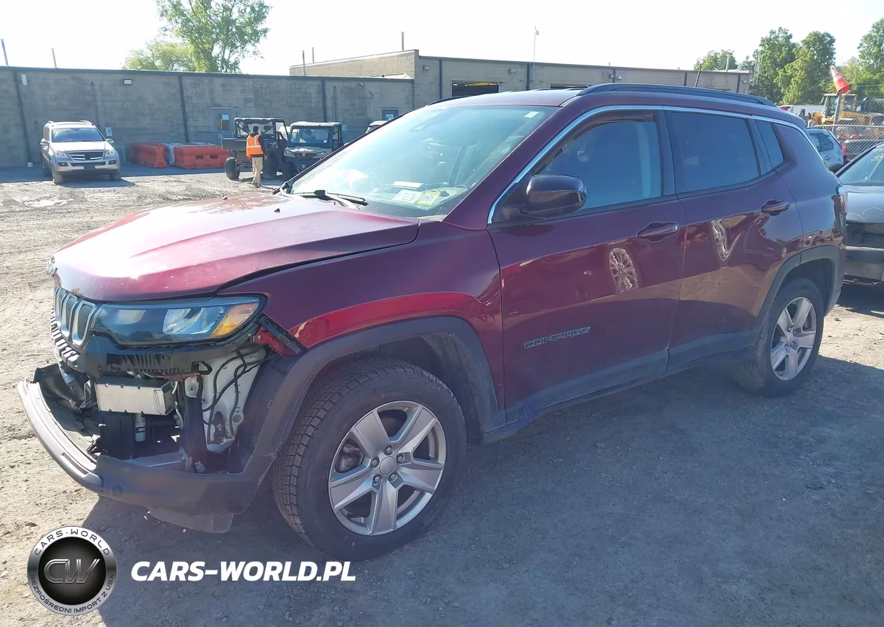 2022 Jeep Compass Latitude 4X4 VIN:3C4NJDBB2NT124905 - 2