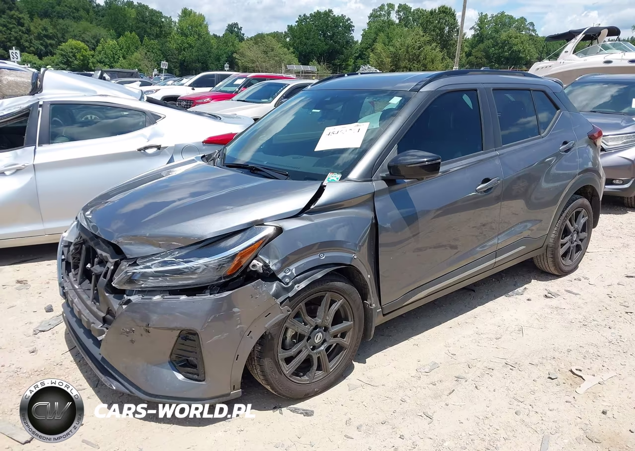 2021 Nissan Kicks Sr Xtronic Cvt VIN:3N1CP5DV4ML547635 - 2