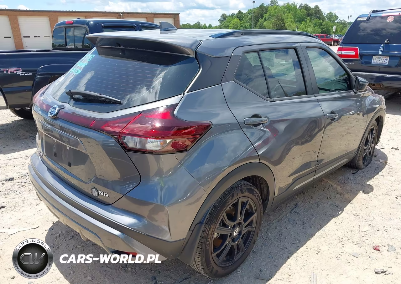 2021 Nissan Kicks Sr Xtronic Cvt VIN:3N1CP5DV4ML547635 - 4