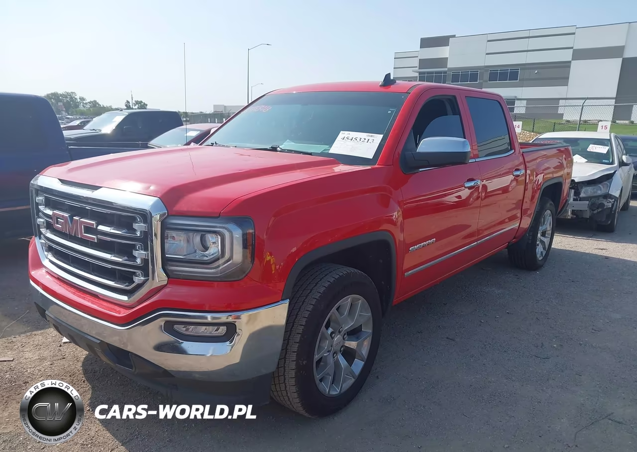 2018 GMC Sierra 1500 Slt VIN:3GTP1NEC5JG387105 - 2
