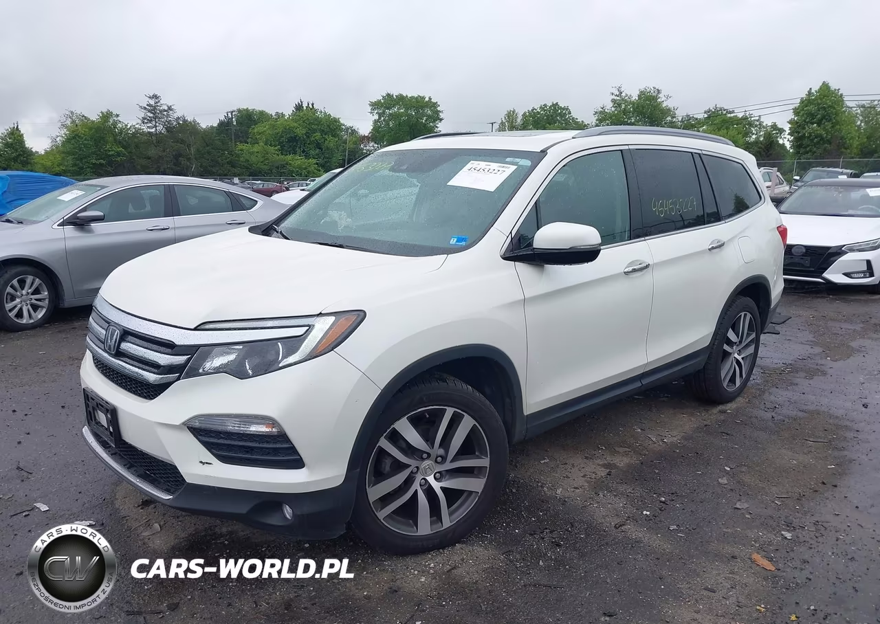 2017 Honda Pilot Elite VIN:5FNYF6H01HB050072 - 2