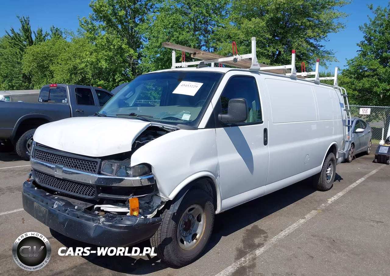 2021 Chevrolet Express Cargo Rwd 2500 Extended Wheelbase Wt VIN:1GCWGBFP7M1260613 - 2