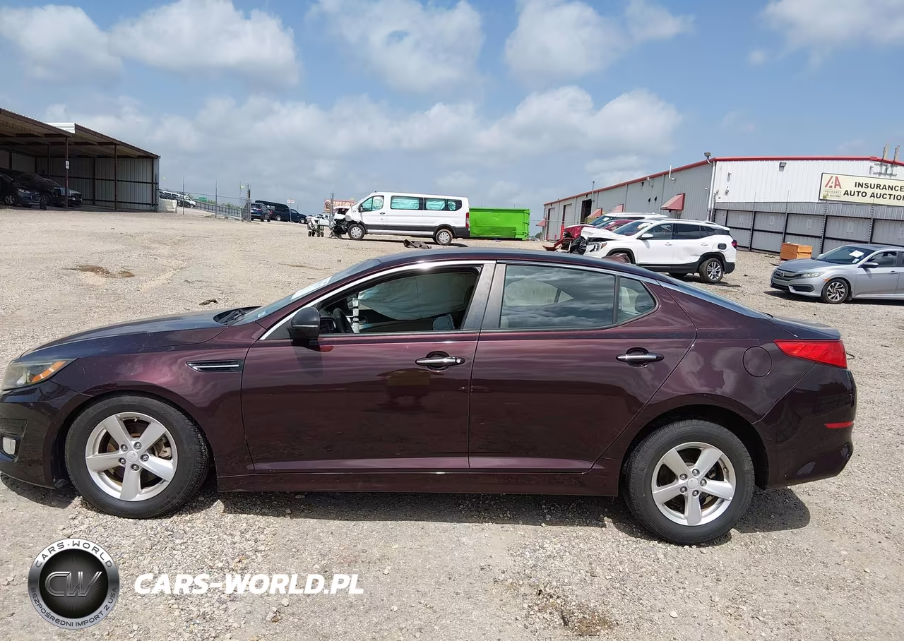2015 Kia Optima Lx VIN:5XXGM4A76FG492725 - 14