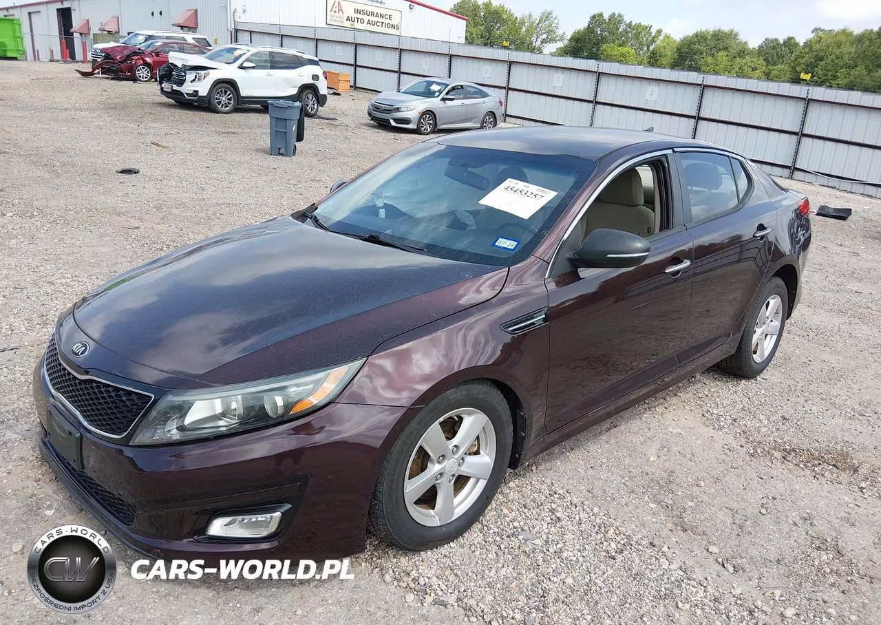 2015 Kia Optima Lx VIN:5XXGM4A76FG492725 - 2