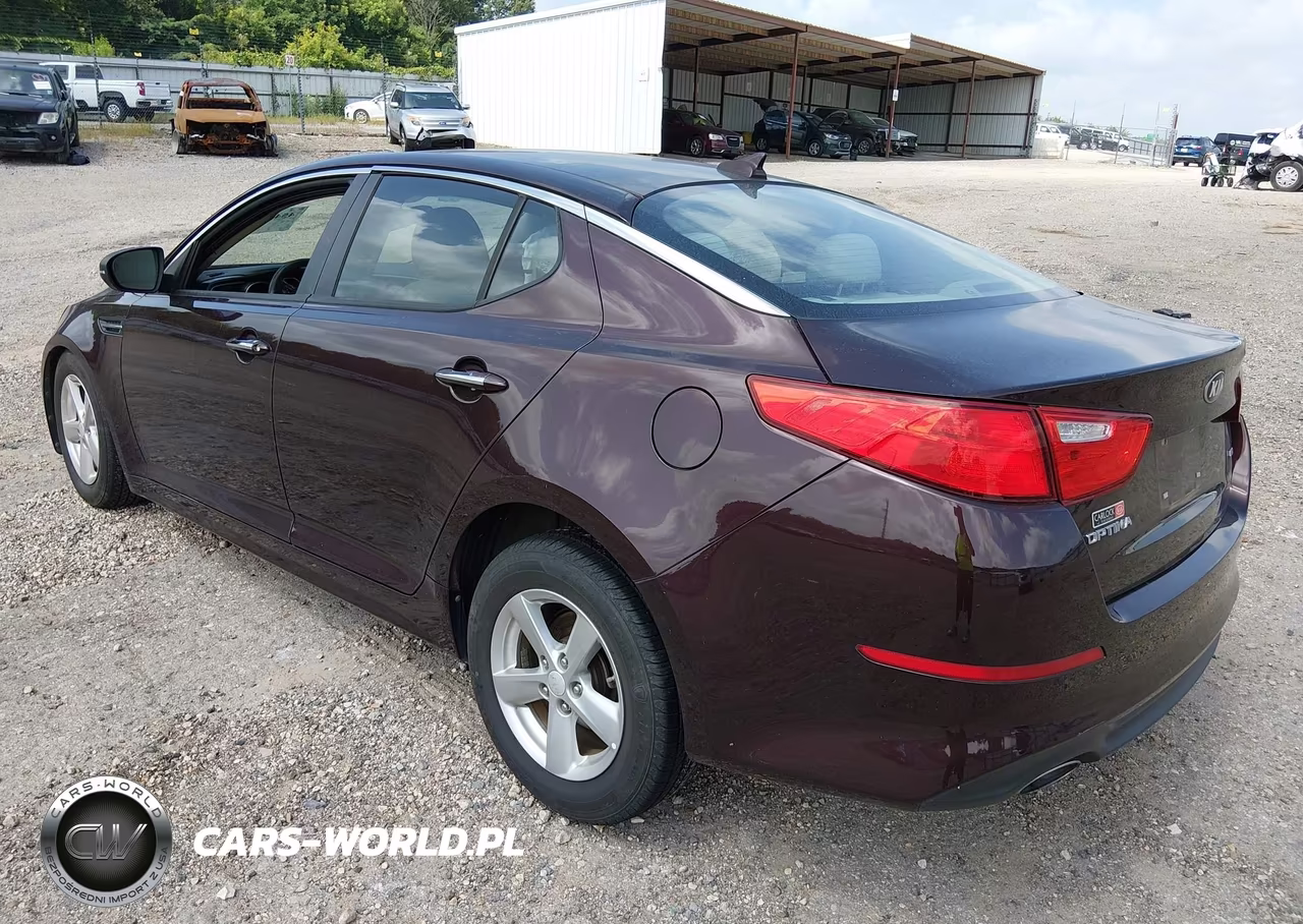 2015 Kia Optima Lx VIN:5XXGM4A76FG492725 - 3
