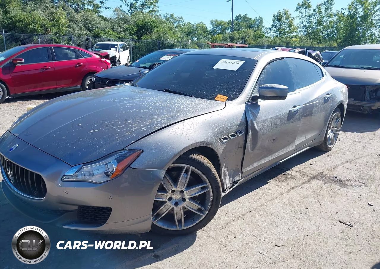 2015 Maserati Quattroporte S Q4 VIN:ZAM56RRA3F1129644 - 2