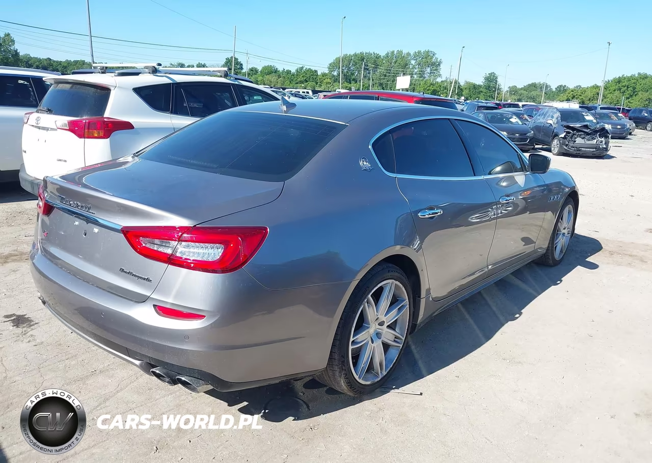 2015 Maserati Quattroporte S Q4 VIN:ZAM56RRA3F1129644 - 4