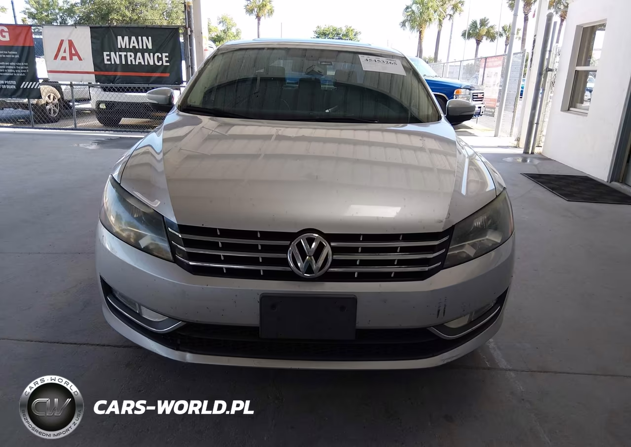 2013 Volkswagen Passat 2.0L Tdi Se VIN:1VWBN7A3XDC076595 - 12