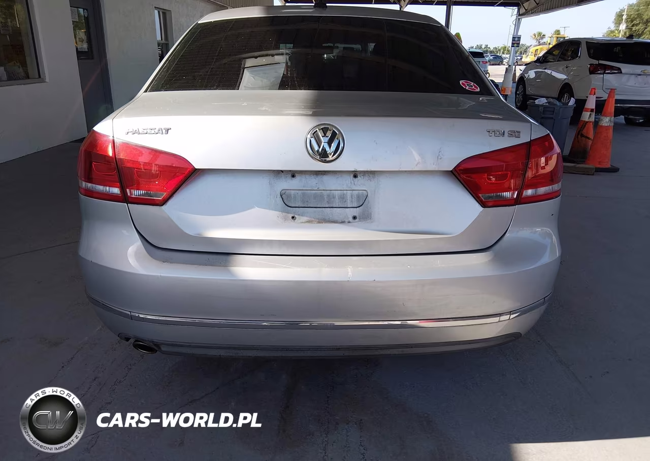2013 Volkswagen Passat 2.0L Tdi Se VIN:1VWBN7A3XDC076595 - 16
