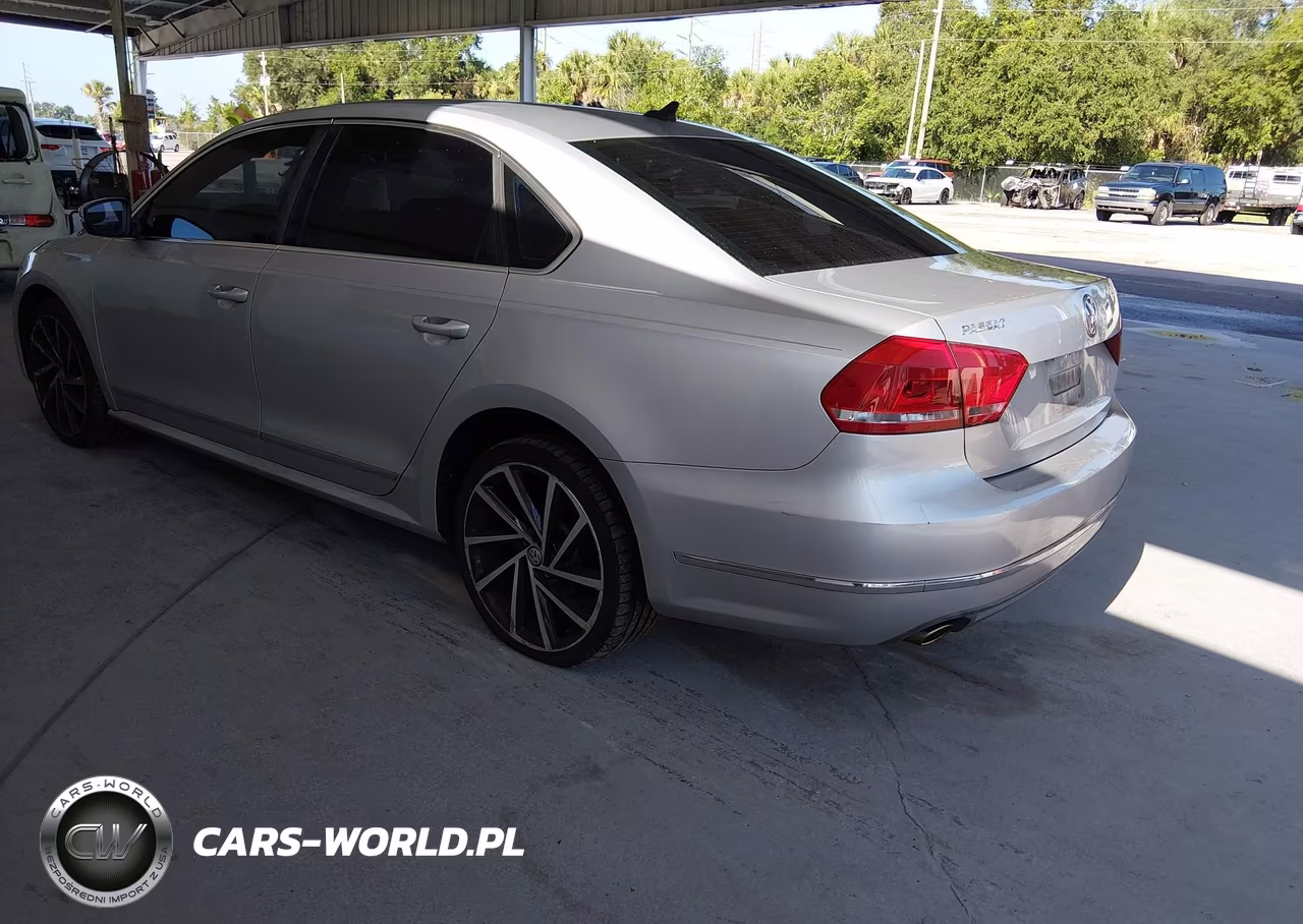 2013 Volkswagen Passat 2.0L Tdi Se VIN:1VWBN7A3XDC076595 - 3
