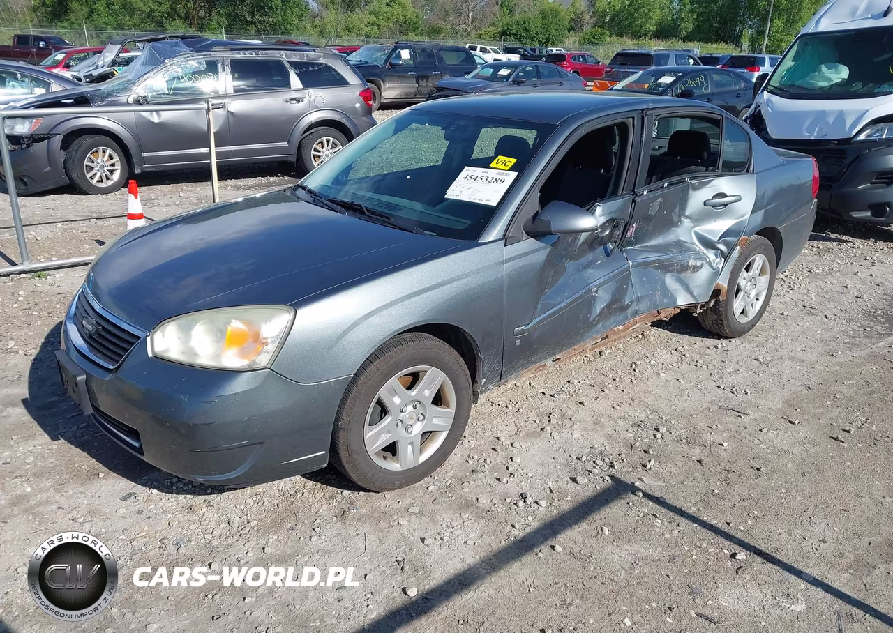 2006 Chevrolet Malibu Lt VIN:1G1ZT51886F254182 - 2
