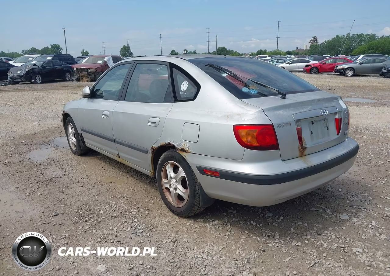 2002 Hyundai Elantra Gt VIN:KMHDN55D22U043788 - 3